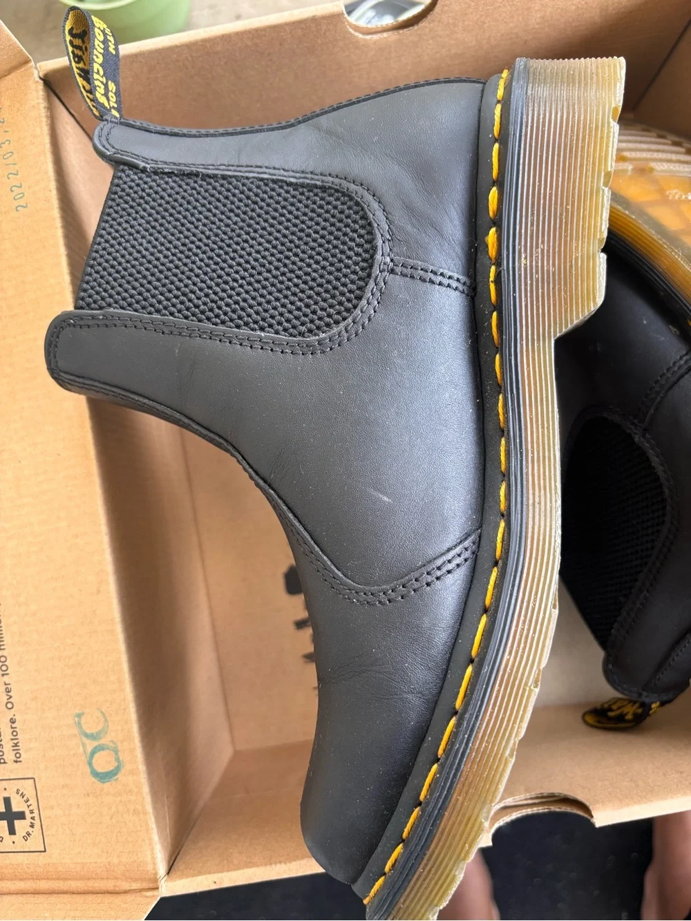 Dr. Marten’s Black Nappa Women’s Chelsea Boots - 2976